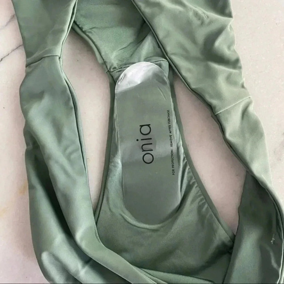Onia Olive  Dania Bikini Bottom NWOT XL B281 - Picture 4 of 5